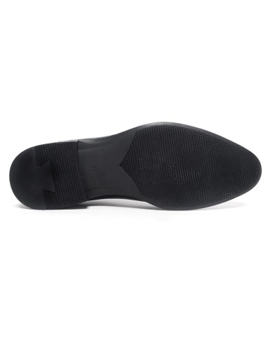 Black leather Oxford