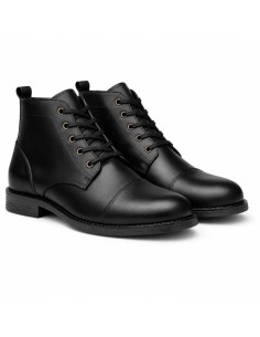 Bottine de peau le noir CORVIA-NEGRO 2