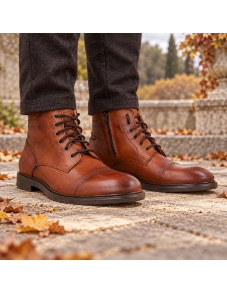 Light Brown leather boot