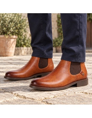 bottines chelsea de peau cuir PALIMENS-CUERO