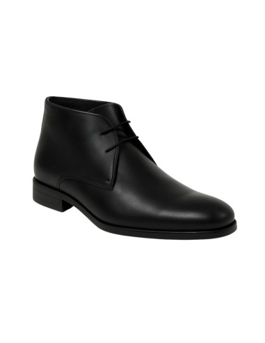 Bottine de peau le noir PARUMEN-NEGRO