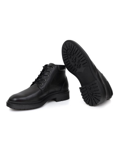 Bottine de peau le noir PLUTMEN-BLACK