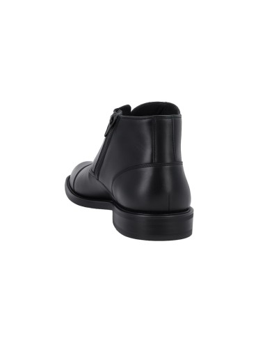 Bottine de peau le noir PRALON-NEGRO