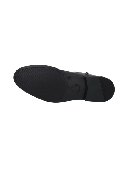 Bottine de peau le noir PRALON-NEGRO