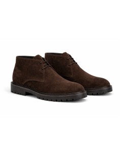 Bottine suède marron SAROTI-BROWN 2