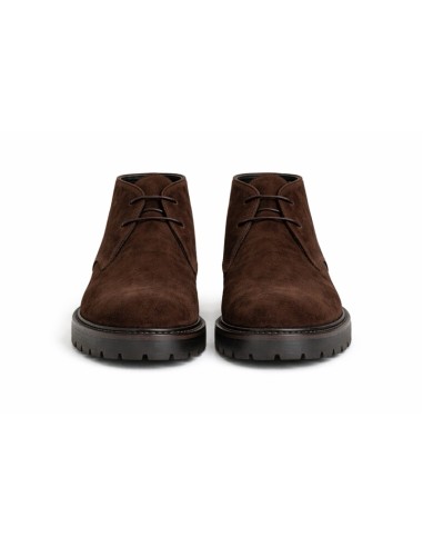 Bottine suède marron SAROTI-BROWN