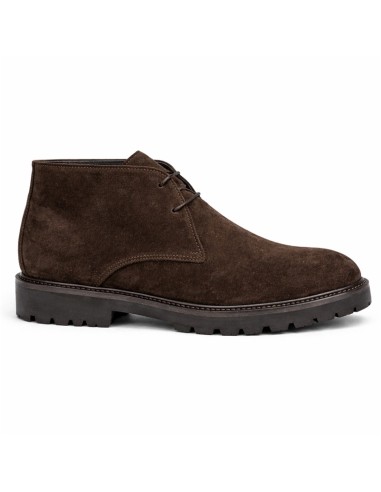 Bottine suède marron SAROTI-BROWN