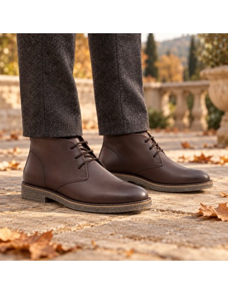 Light Brown leather boot