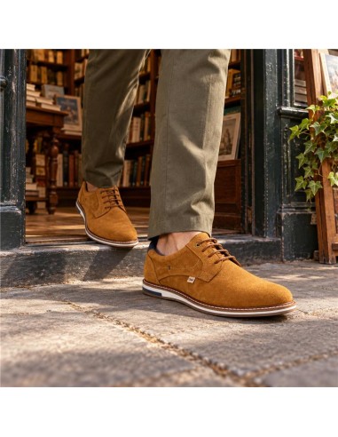 Casual derby suède cuir SOMAK-CUERO