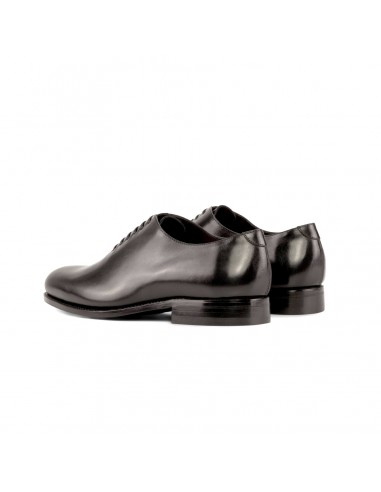 Black leather Goodyear Welt GUTOX-NEGRO