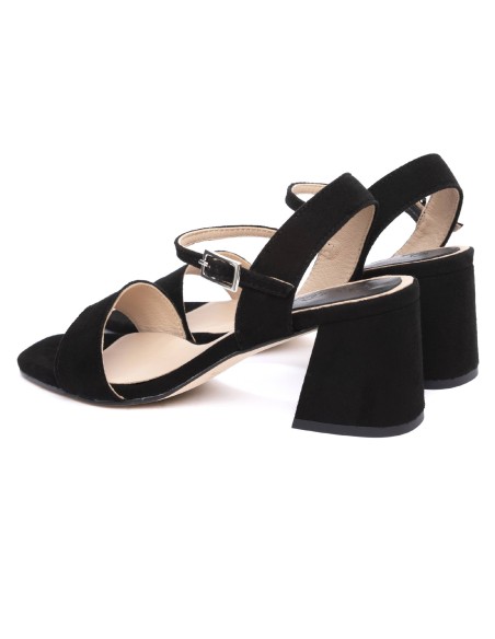 chaussures élégantes pour femmes de peau le noir W-ANTELA-NEGRO