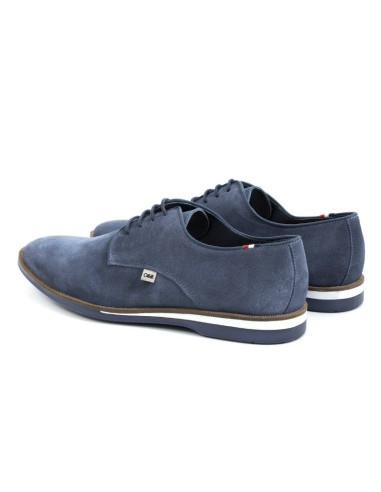 Derby suède bleu SAMUKA-JEANS