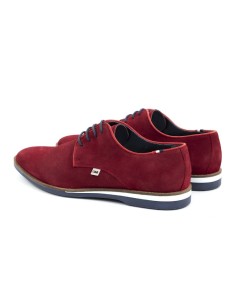 Red suede derby 2