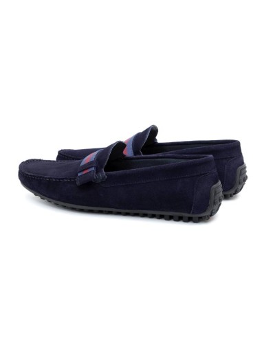 Mocassin suède bleu SENET-NAVY