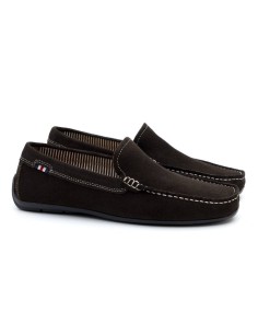 Brown suede moccasin 2
