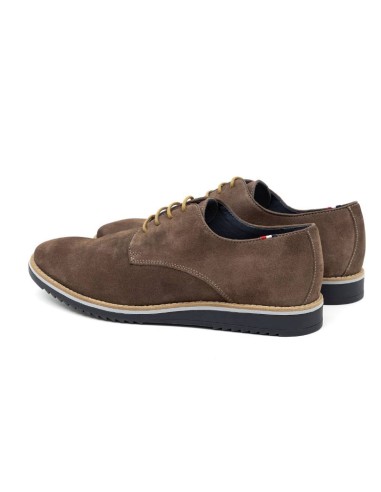 Derby suède gris SUTMAN-TAUPE