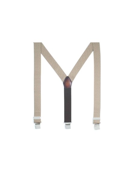 Bretelles élastique beige BR-VEGAS-BEIGE