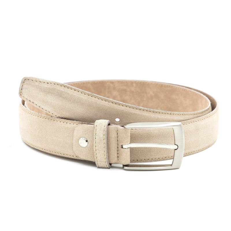 Ceinture suède beige B-SAKTER-BEIGE