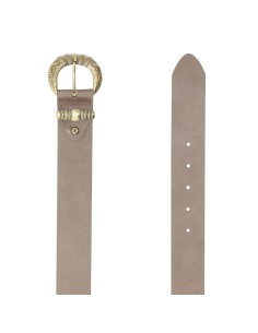 ceinture femme de peau beige WB-SHELL-TAUPE 2