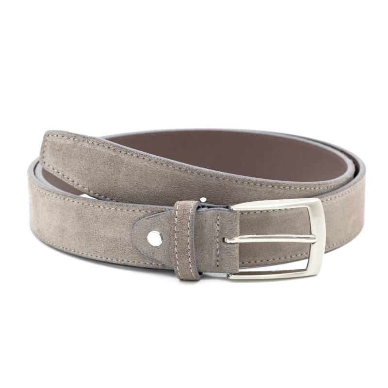 grey suede belt B-SAKTER-GRIS