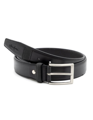 black suede belt B-SAM-NEGRO