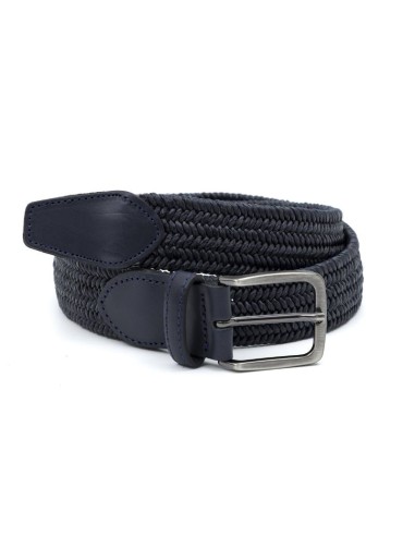 Ceinture en cuir bleu B-TRAFIMOR-MARINO