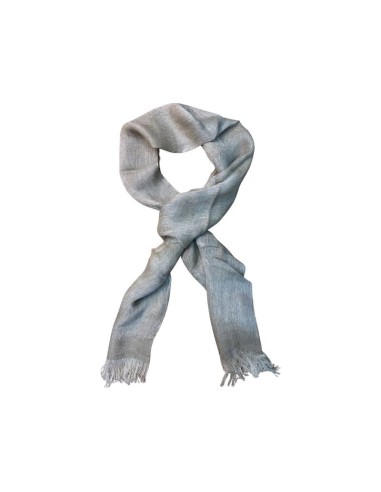 grey solid color men's scarf BUF-BERLIN-GRIS