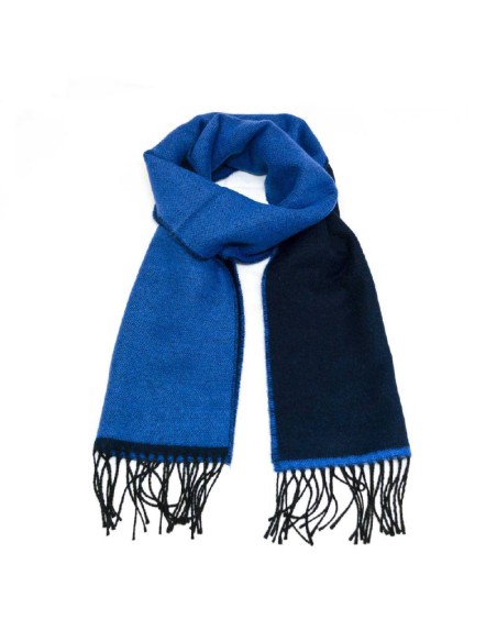 blue solid color men's scarf BUF-MOITO-AZUL-MARINO