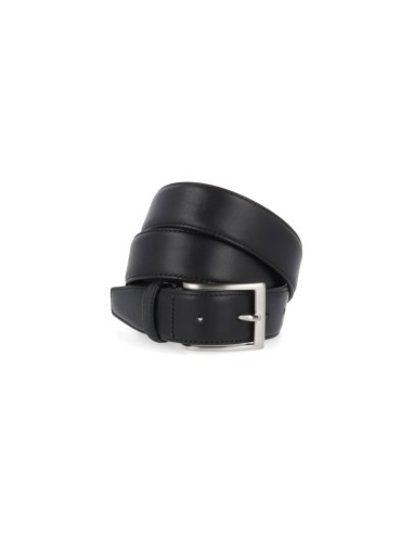 Ceinture en cuir noir B-VABAND-NEGRO