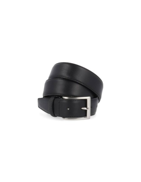 black leather belt B-VABAND-NEGRO