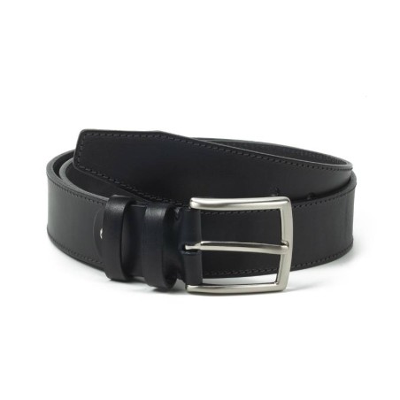 black leather belt B-VALISTA-NEGRO