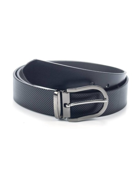 Ceinture en cuir noir B-VAPIME-NEGRO