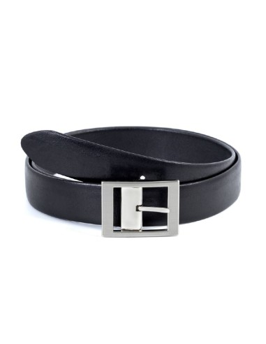 black leather belt B-VATILIA-NEGRO