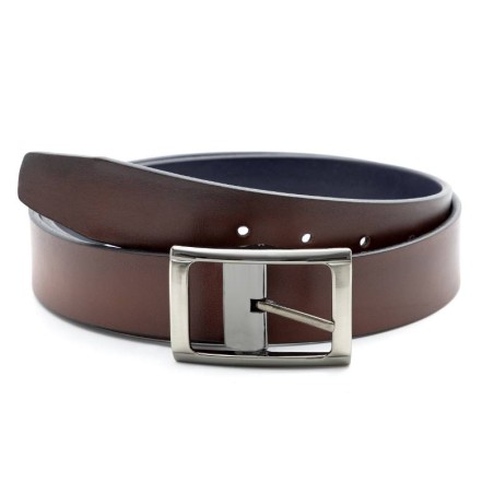 light brown leather belt B-VILLA-CUERO-MARINO