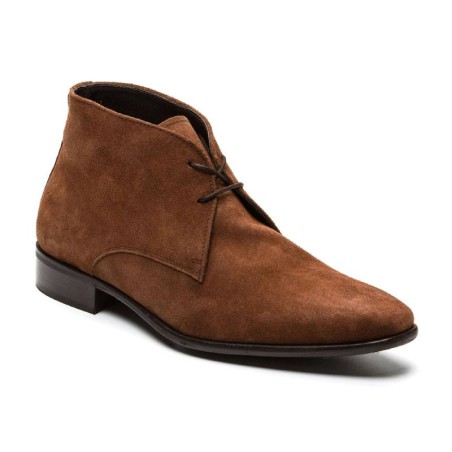 light brown suede boots CR-22015-CUERO