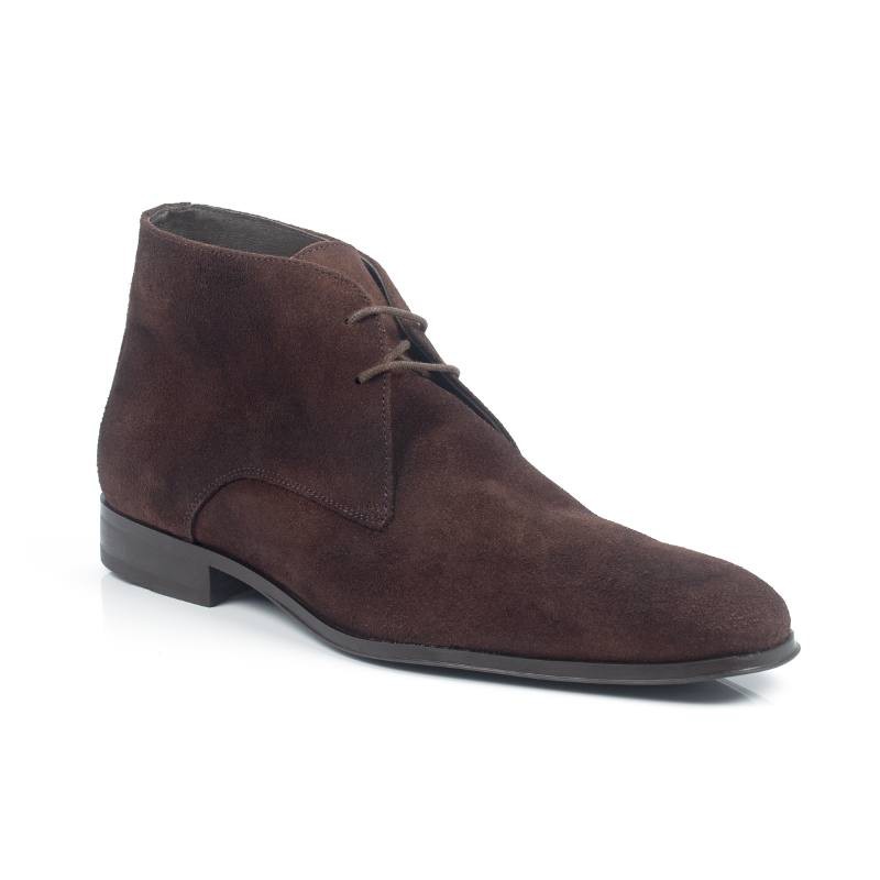 brown suede boots CR-22015-MARRON