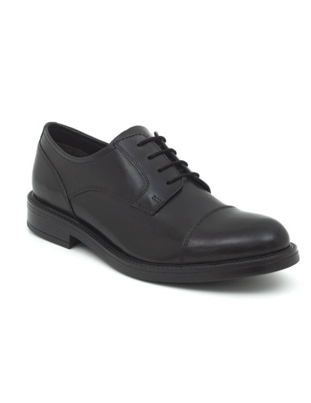 Derby en cuir noir CR-24181-NEGRO