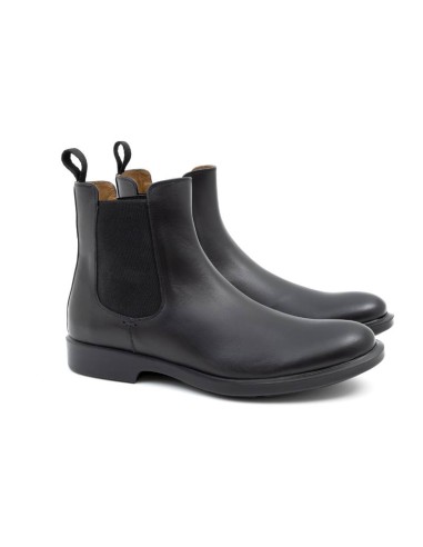 black leather boots CALMANE-BLACK