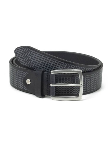 Ceinture en cuir noir B-VEKAMAN-NEGRO