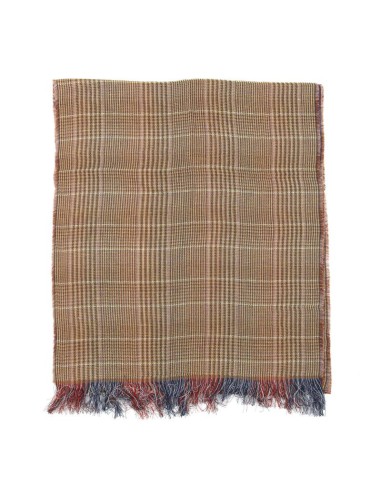 brown combined men's scarf BUF-TOMASO-BROWN