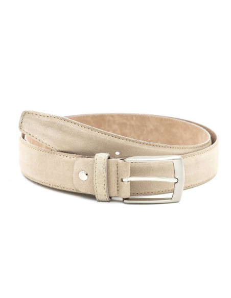 beige suede belt B-SAKMEN-BEIGE