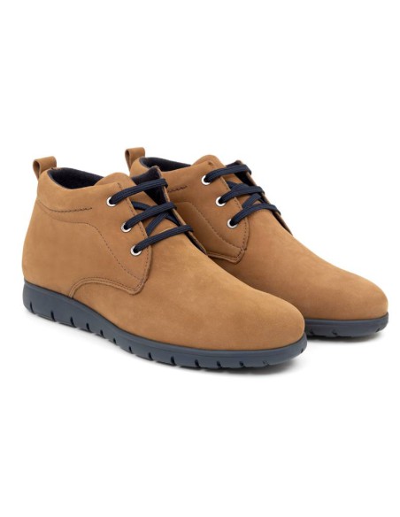 light brown leather boots PANAMENS-CUERO