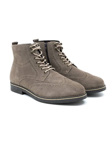 grey suede boots SEGOMEN-GRIS