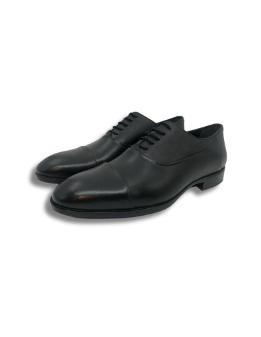 black leather oxford shoes NATEMEN-NEGRO