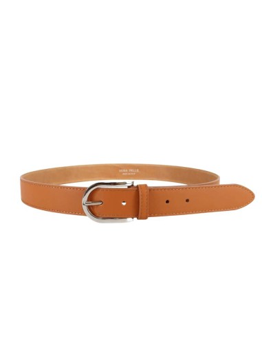 light brown leather women's belt WB-ITARA-CUERO