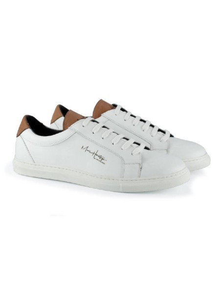 Des sports en cuir blanc CIREM-WHITE