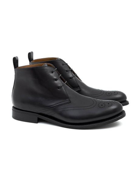 black leather boots GRESATMAN-NEGRO