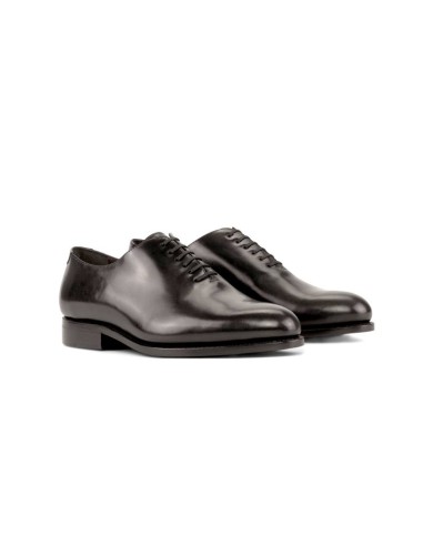 black leather Goodyear Welt GUTOX-NEGRO