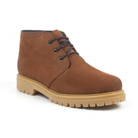 light brown nubuck boots NATILE-CUERO