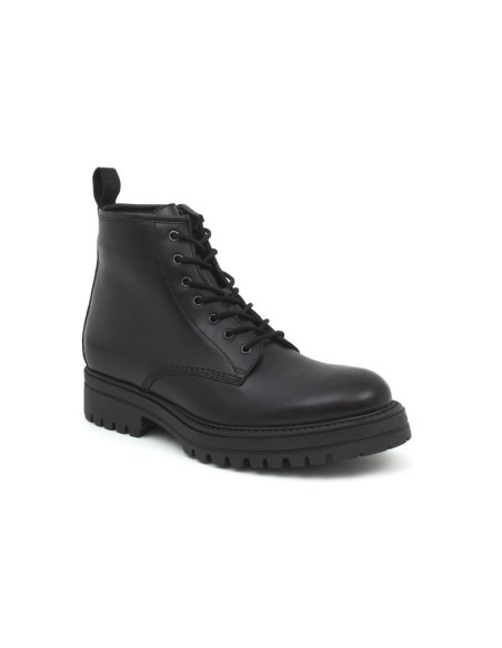 black leather boots PANKECO-NEGRO